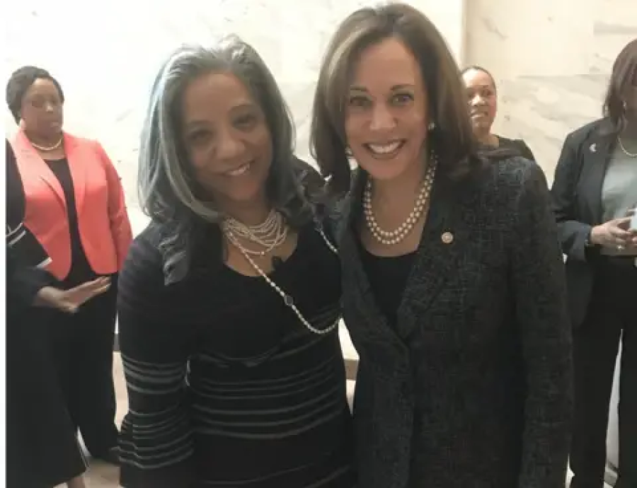 LITA ROSARIO-RICHARDSON Lita and Kamala Harris